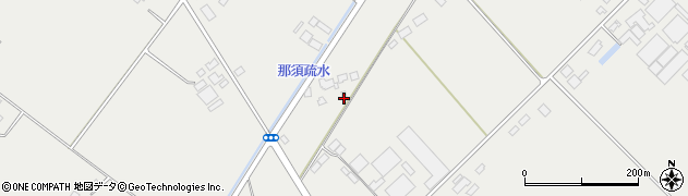 栃木県那須塩原市青木9周辺の地図