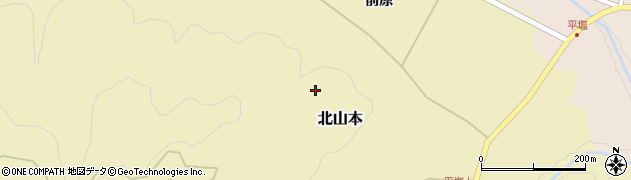 福島県棚倉町（東白川郡）北山本（勝台沢）周辺の地図