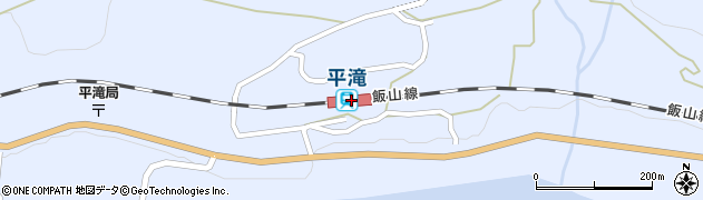 平滝駅周辺の地図