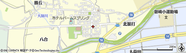 福島県いわき市常磐白鳥町（壱丁田）周辺の地図
