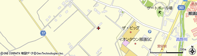 栃木県那須郡那須町高久甲5101周辺の地図