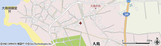 石川県志賀町（羽咋郡）大島（ホ）周辺の地図