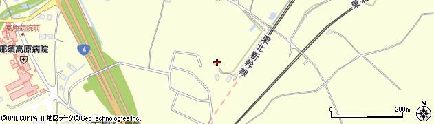 栃木県那須郡那須町高久甲300周辺の地図
