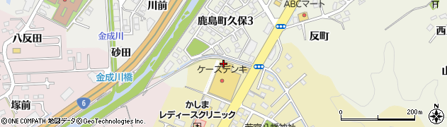福島県いわき市鹿島町船戸京塚6周辺の地図