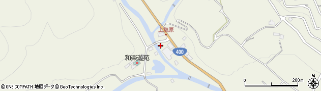 栃木県那須塩原市上塩原551周辺の地図