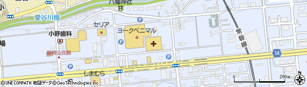 ケーヨーデイツー湯本店周辺の地図