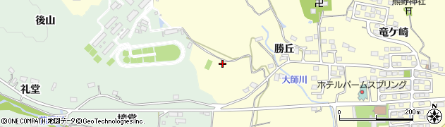 福島県いわき市常磐白鳥町（上ノ原）周辺の地図