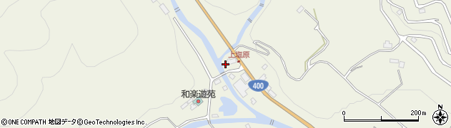 栃木県那須塩原市上塩原552周辺の地図