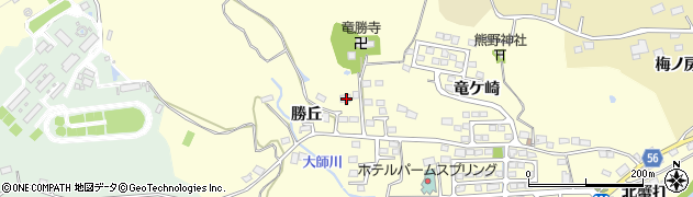 福島県いわき市常磐白鳥町勝丘56周辺の地図
