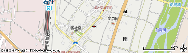 新潟県南魚沼市関周辺の地図