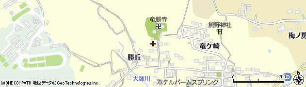福島県いわき市常磐白鳥町勝丘55周辺の地図