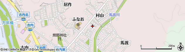 福島県いわき市常磐下船尾町（村山）周辺の地図