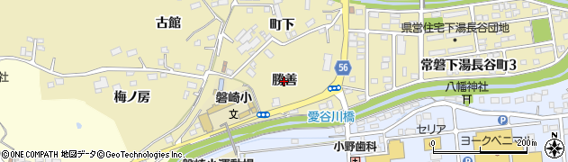 福島県いわき市常磐下湯長谷町（勝善）周辺の地図