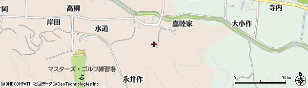 福島県いわき市鹿島町下蔵持嘉睦家31周辺の地図