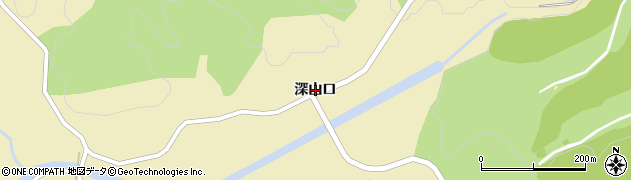 福島県いわき市遠野町滝（深山口）周辺の地図