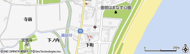 福島県いわき市平豊間周辺の地図
