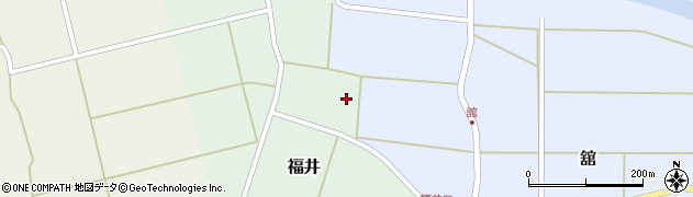 石川県志賀町（羽咋郡）福井（ニ）周辺の地図