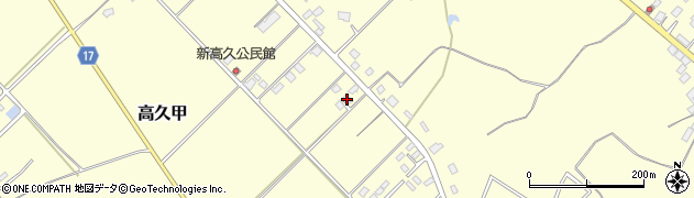 栃木県那須郡那須町高久甲5123周辺の地図