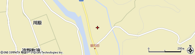 福島県いわき市遠野町滝（滑津）周辺の地図