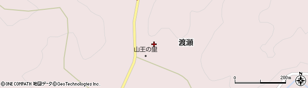 福島県鮫川村（東白川郡）渡瀬（中野町）周辺の地図