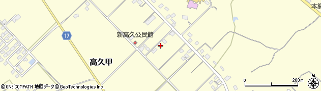 栃木県那須郡那須町高久甲5129周辺の地図