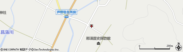 芦野郵便局 ＡＴＭ周辺の地図