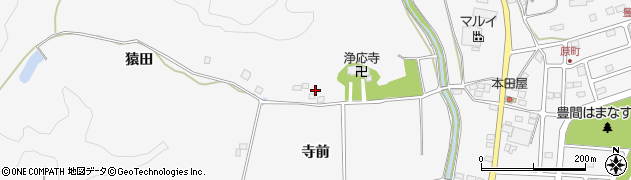 福島県いわき市平豊間（寺前）周辺の地図