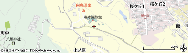 福島県いわき市常磐白鳥町勝丘周辺の地図