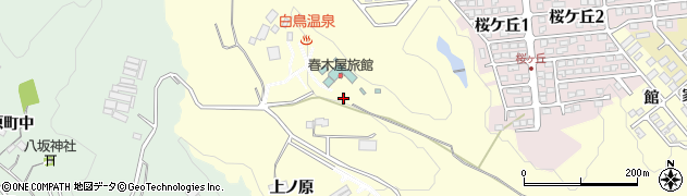 福島県いわき市常磐白鳥町（勝丘）周辺の地図