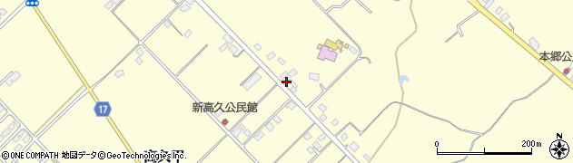 栃木県那須郡那須町高久甲5174周辺の地図