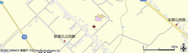 栃木県那須郡那須町高久甲5175周辺の地図