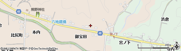 福島県いわき市鹿島町下蔵持（戸ノ内）周辺の地図
