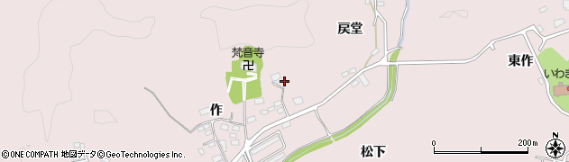 福島県いわき市常磐下船尾町作75周辺の地図