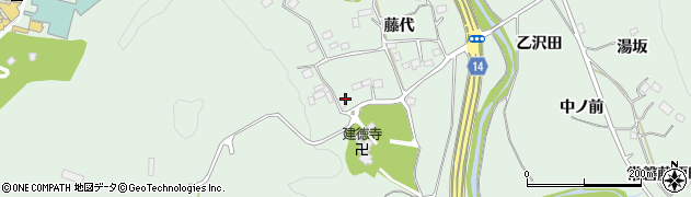 福島県いわき市常磐藤原町（松本）周辺の地図