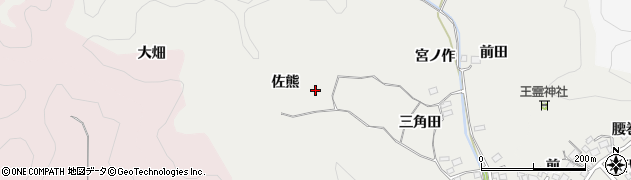 福島県いわき市小名浜金成（佐熊）周辺の地図