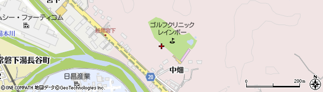 福島県いわき市常磐下船尾町（中畑）周辺の地図