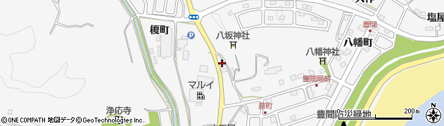 福島県いわき市平豊間（榎町）周辺の地図