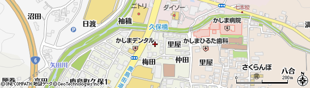 福島県いわき市鹿島町久保（飯栗田）周辺の地図