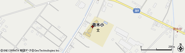 栃木県那須塩原市青木12周辺の地図