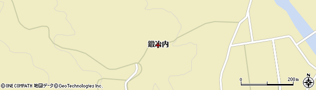 福島県いわき市遠野町滝（鍛冶内）周辺の地図
