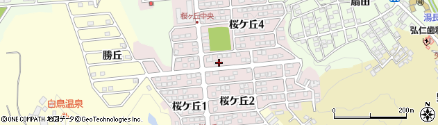 福島県いわき市桜ケ丘周辺の地図