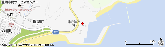 福島県いわき市平豊間（船附）周辺の地図
