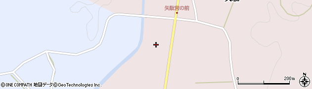 石川県志賀町（羽咋郡）矢駄（ヘ）周辺の地図