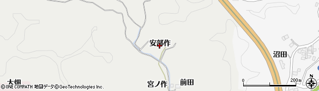 福島県いわき市小名浜金成安部作24周辺の地図