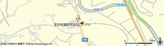 栃木県那須郡那須町高久甲951周辺の地図