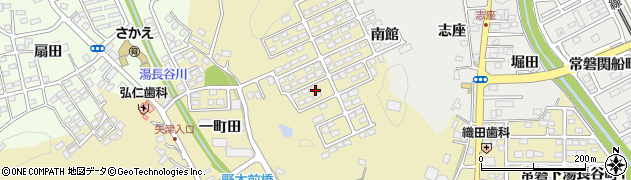 福島県いわき市常磐下湯長谷町（一町田）周辺の地図