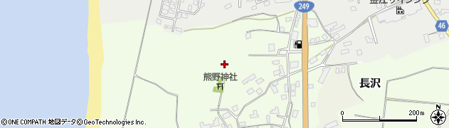 石川県志賀町（羽咋郡）長沢（ロ）周辺の地図