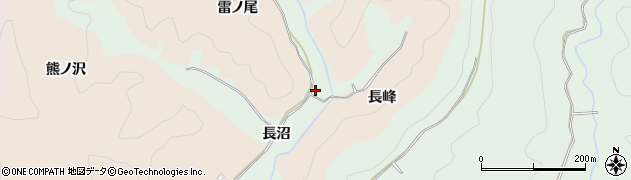 福島県いわき市鹿島町上蔵持（長沼）周辺の地図