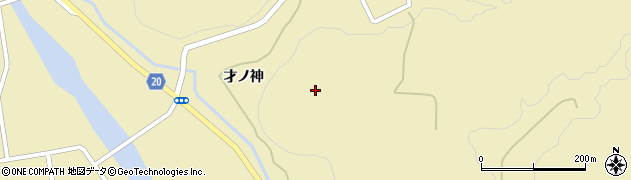 福島県いわき市遠野町滝（内城）周辺の地図