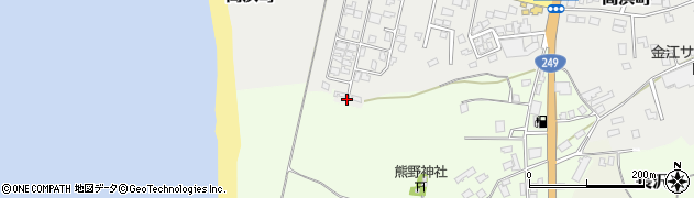 石川県志賀町（羽咋郡）高浜町（ハ）周辺の地図